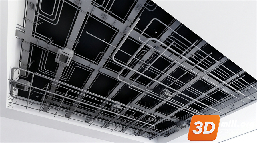Ceiling Decoration Skp Files